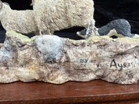 Thumbnail for Border Fine Arts Limited Edition Sheepdog and Shepherd Figurine4