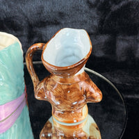 Thumbnail for Fieldings Pickwick Ware Mrs Bardell & Character Jug England Hand Painted de Pair9