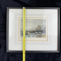 Thumbnail for Pair Antique c.1830s Thomas Allom Engravings pr Bamborough & Holy Island Castle.14