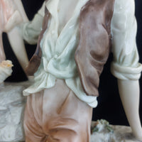 Thumbnail for Anina ( La Anna) Collection Italian Alabaster –Couple in Love Figurine  1999. 158