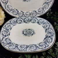 Thumbnail for 2* Antique large service plates1797-1861 T. Till & Son Wellington Transferware.4