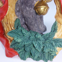 Thumbnail for Tom Rubel Silver Deer Christmas Cat Figurine -Festive Collectible Holiday Decor6