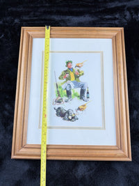 Thumbnail for Gilroy Lunch Break Hunting Humour Print Framed John Guinness Art 1712” 10