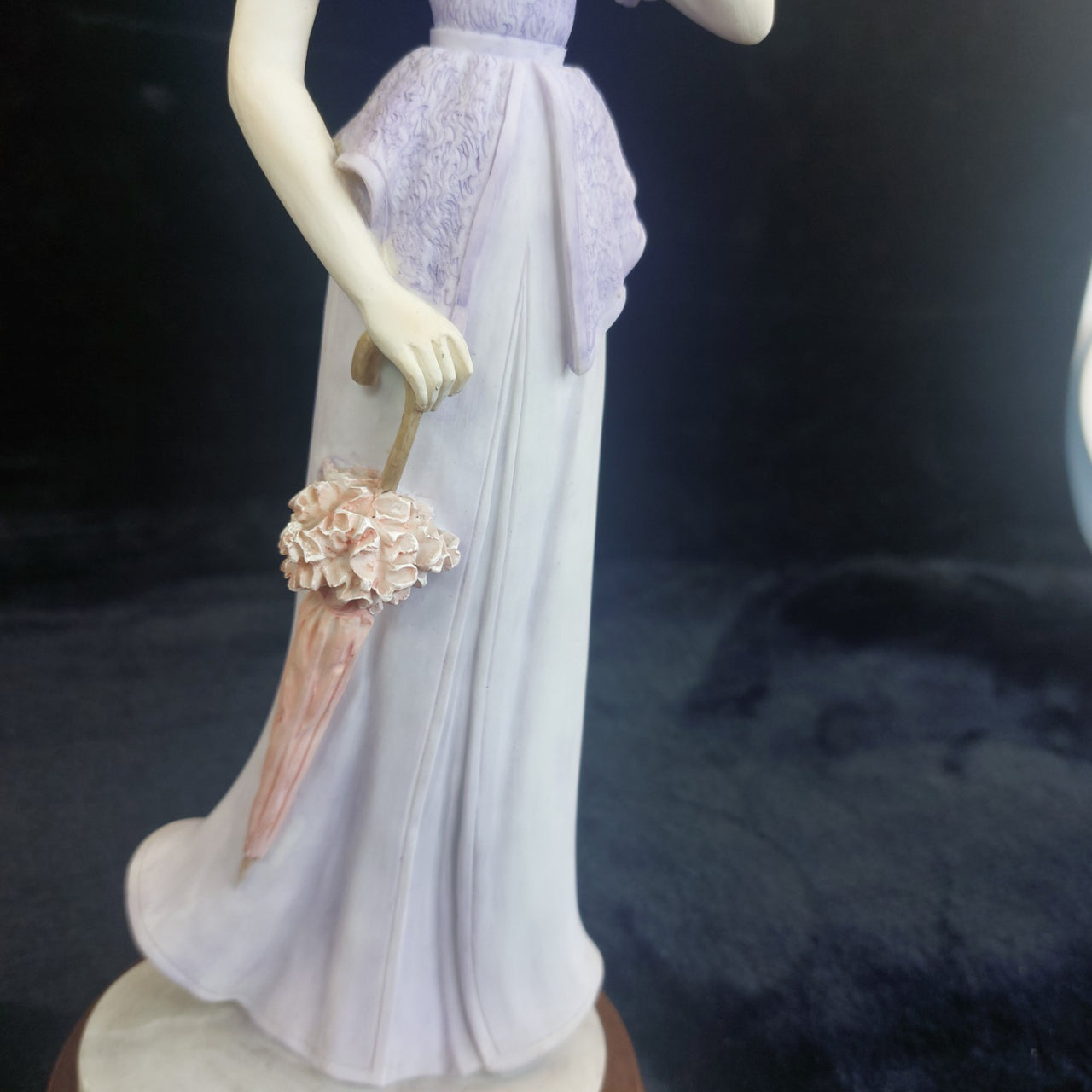 Good Albert Price Flapper Figurines 1991 In Vogue Glamorous Night Resin Set 12"9