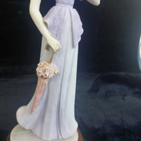 Thumbnail for Good Albert Price Flapper Figurines 1991 In Vogue Glamorous Night Resin Set 12