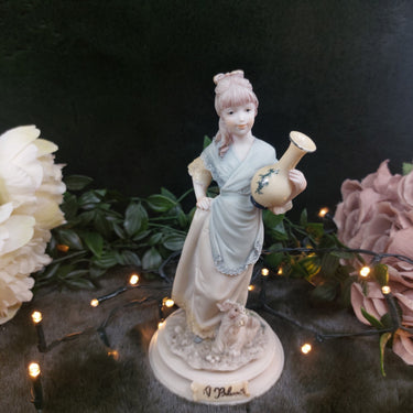 Rare Stunning A Belcari Capodimonte Italian Porcelain Signed1