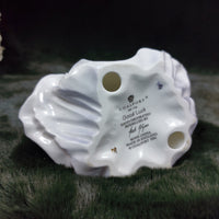 Thumbnail for Good Coalport Luck English lady Porcelain by Jack Glynn purple mint condition 11