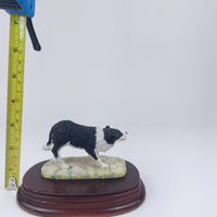 Thumbnail for Leonardo Collection Border Collie Dog Figurine 3.25 Collectable 1993 Resin, Wood14