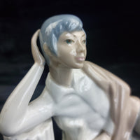 Thumbnail for Casades Spain Porcelain Figurine Reclining Man in Classical Robe Signed Spanish4