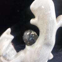 Thumbnail for LARGE Victorian c1880 Staffordshire Spill Vase Robert Burns and His Mary White12
