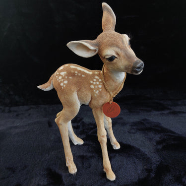 Country Artists Deer Young & Enchanted 12in Figurine 01911 Hand Painted repaired1