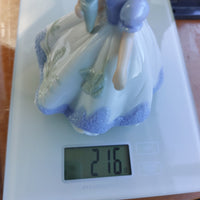 Thumbnail for SBL Regal House Girl Good Figurine Blue Dress Porcelain  Collectible 5