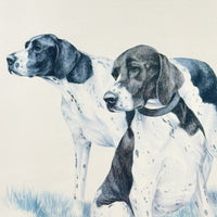 Thumbnail for Nigel Hemming Hunting Dogs Pointer Print – Framed English Sporting Dog Art7