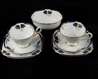 Thumbnail for Royal Albert Rose Pink tea set of 3 &serving plate England stunning 7p tea set11