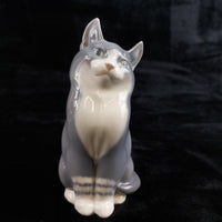 Thumbnail for Royal Copenhagen porcelain Cat Figurine Exquisite 1956 collectable gift decor12