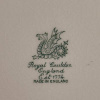 Thumbnail for Royal Cauldon Antique Green Dragon Plates x6 England Ironstone c.1900s. 10.5