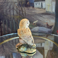 Thumbnail for 1997 Fine Border Arts 'Night Watch' Barn Owl Figurine B0175 by Ray Ayres Boxed.6