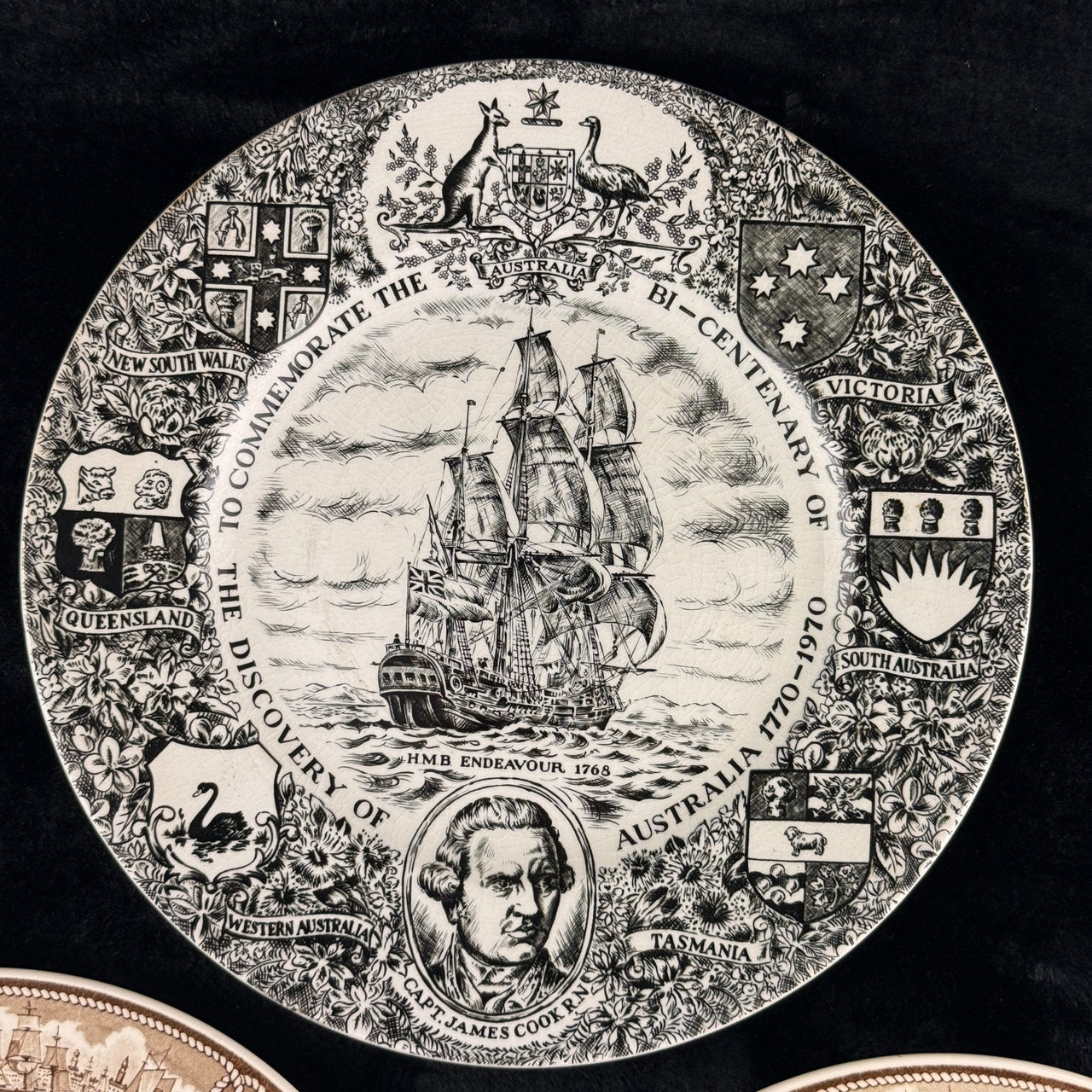 Wedgwood Ship Clipper & Cook Commemorative Plates Set x3 – Historic Maritime Art1