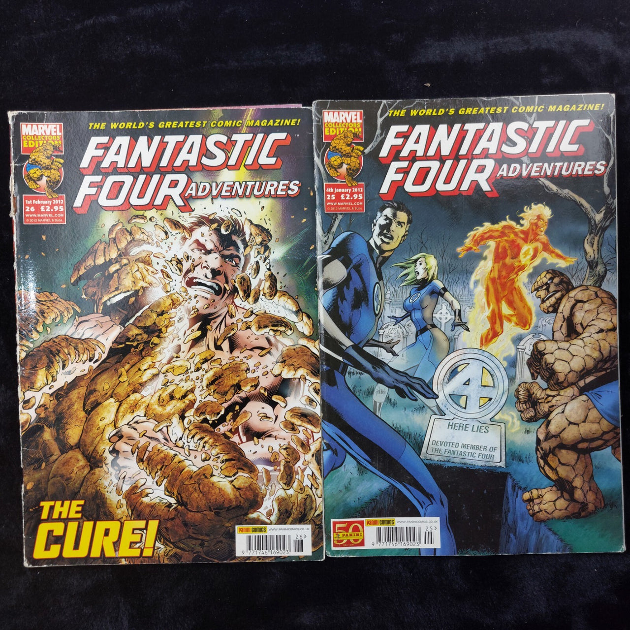 Fantastic Four - 5 Issues Lot Adventures Comic Marvel Panini Collector's Edition1