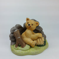 Thumbnail for 1984 Woodland Franklin Bear Jacqueline Smith Porcelain Hand Painted 3