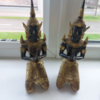 Thumbnail for Thai Bronze Kneeling Praying 8.5