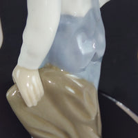 Thumbnail for Casades Clown Bag with Porcelain Figurine Collectible from Spain, 6in blue deco14