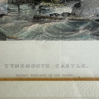 Thumbnail for Antique Hand-Colored Lithographs Dunstanborough Castle & Tynemouth Pair Prints21