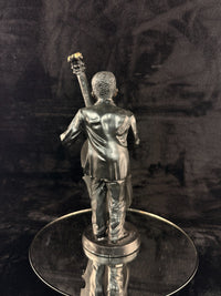 Thumbnail for Vintage Jazz Bass Figurine Player Hand-Painted Musician Statue Mid-Century Resin2
