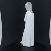 Thumbnail for Zaphir Young Holding Girl Candle white Figurine Porcelain Collectable vintage2