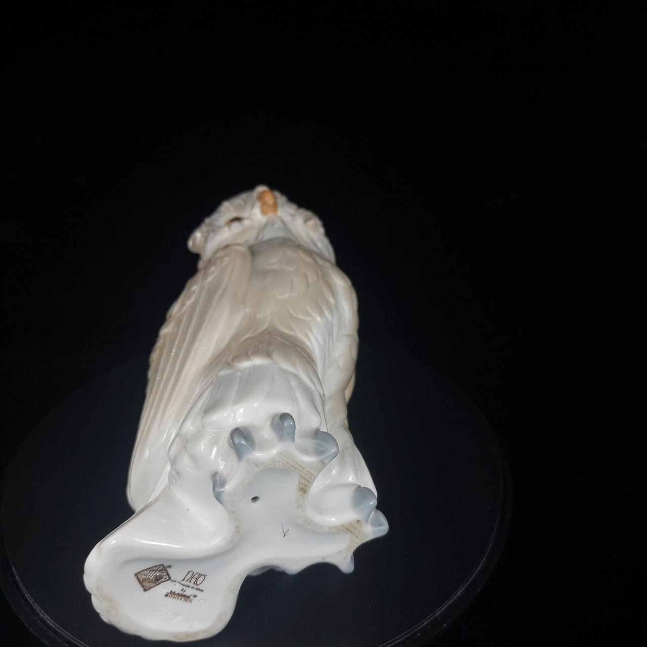 Nao Lladro Porcelain Owl Figurine 7" Handcrafted 1979 bookcase decor vtg7
