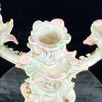 Thumbnail for Antique Dresden Meissen Style Sitzendorf Porcelain Candelabra 19th Century Decor19