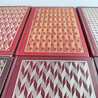 Thumbnail for Reader’s Digest Condensed Books Set x6 1980s 90s Gold Burgundy Hardcover Deco8