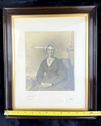 Thumbnail for Rare Antique Engraving of Mrs Murray by W. A. Sawyer Historical Portrait Print12
