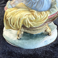 Thumbnail for Capodimonte Italian Figurine Porcelain Hand Painted Mother and Child Signed 