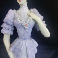 Thumbnail for Good Albert Price Flapper Figurines 1991 In Vogue Glamorous Night Resin Set 12