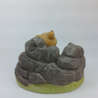 Thumbnail for 1984 Woodland Franklin Bear Jacqueline Smith Porcelain Hand Painted 3