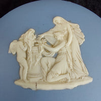 Thumbnail for Wedgwood 1954 Blue Jasperware Heart Box 2.5