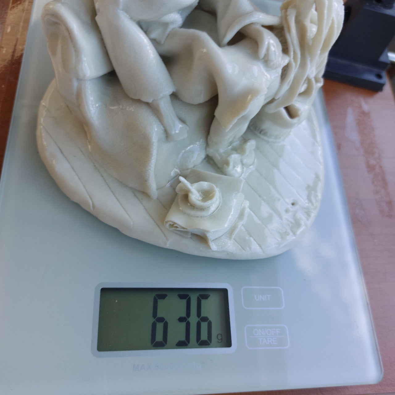 Martinez 4.5" Spanish Porcelain Figurine Waiting Girl 636g White - see pics16