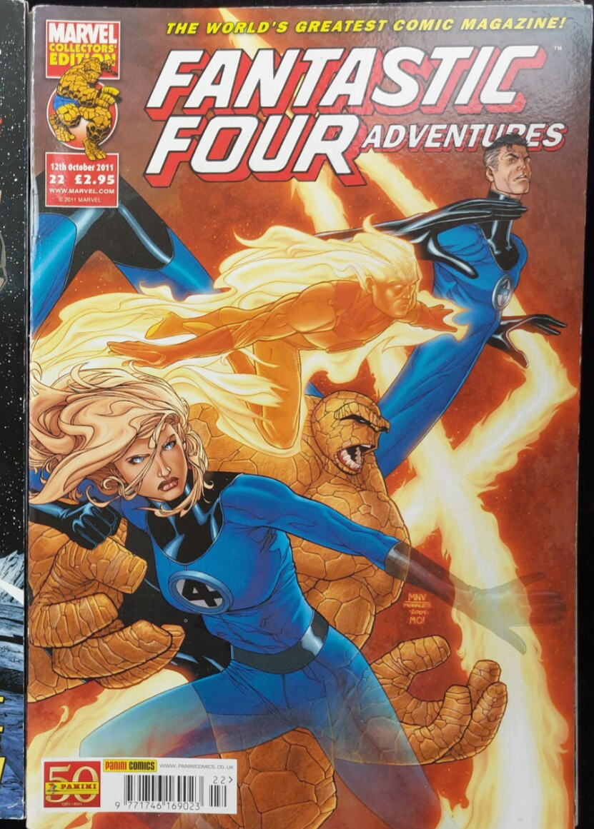 Fantastic Four - 5 Issues Lot Adventures Comic Marvel Panini Collector's Edition3