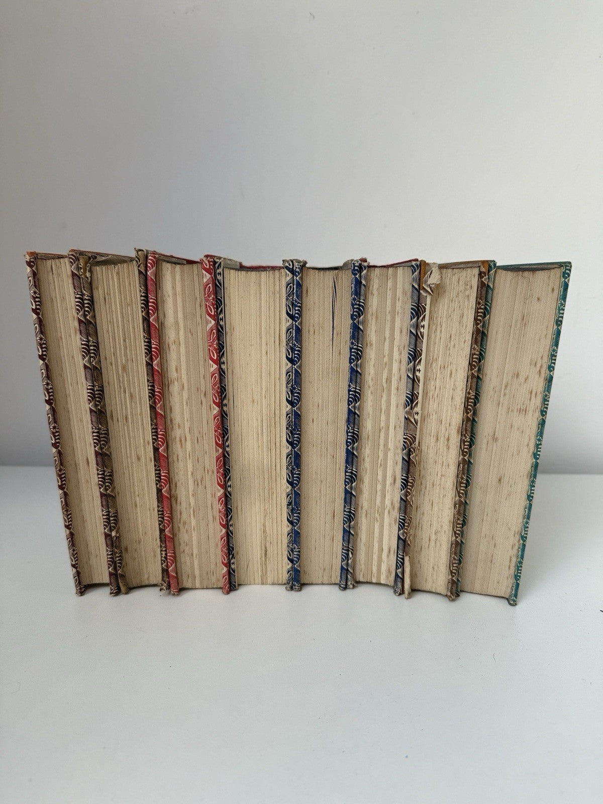 Companion Book Club Set of 8 Hardbacks Patterned Dust Jackets Ice Palace Rock4