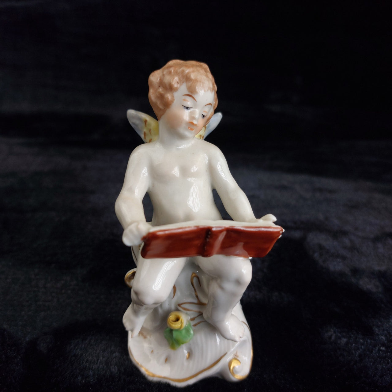 Carl Scheidig Gräfenthal Antique German Porcelain Cherub Musician Figurines Set5