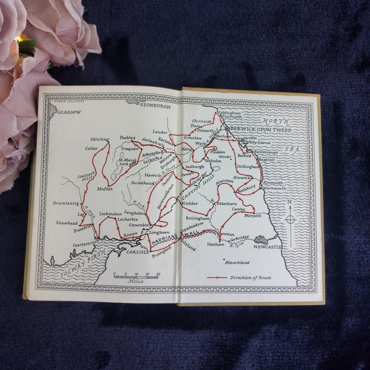 Brander Good Ho for the Borders Hardcover Scottish Travel History 1964 7