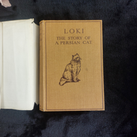 Thumbnail for 1933 Black Loki Persian Cat Book Violet Hunt Reprint Good with Dust Worn Jacket14