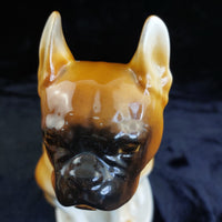 Thumbnail for LFZ USSR Bulldog Figurine Porcelain Dog 8.5