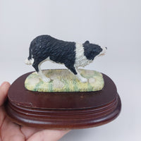 Thumbnail for Leonardo Collection Border Collie Dog Figurine 3.25 Collectable 1993 Resin, Wood11