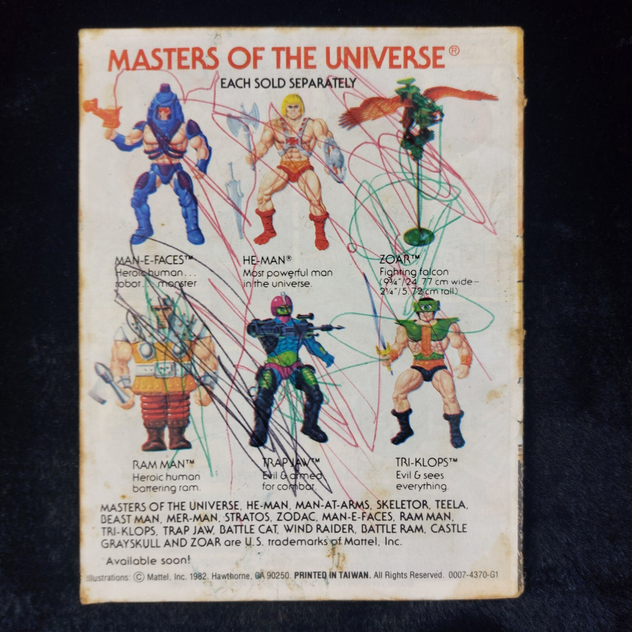 Masters of the Universe Comic #6 "The Magic Stealer" 1980s Vintage He-Man2
