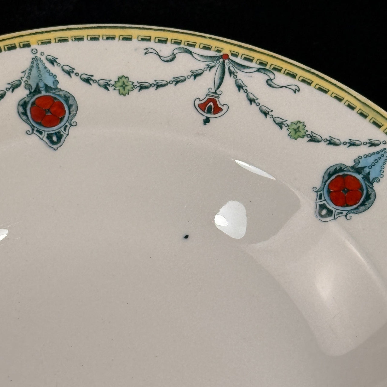 Lot of 4 Antique/Vintage Devon Ware (S. F. & Co.) "CECIL" 1204 plates Dishes16