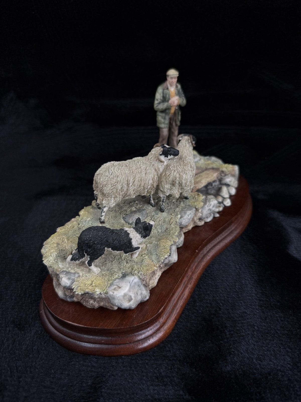 Border Fine Arts Limited Edition Sheepdog and Shepherd Figurine7