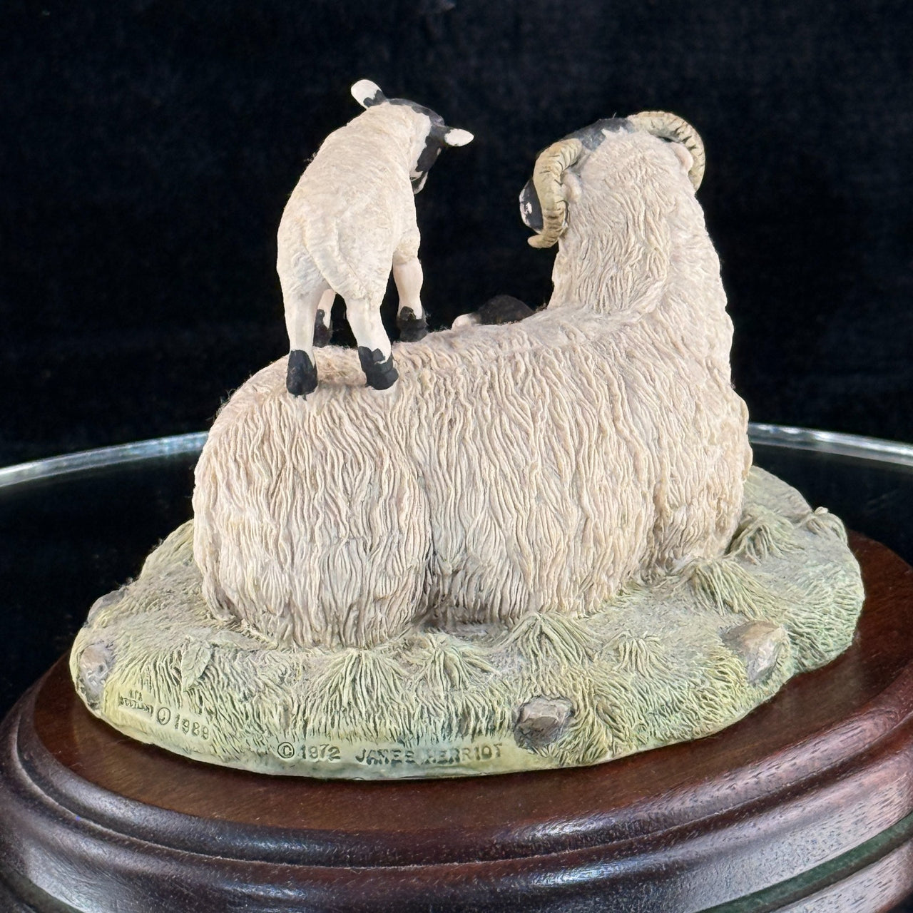 Border Fine Arts King of the Castle JH37 1989 Figurine Sheep D. Walton J Herriot9