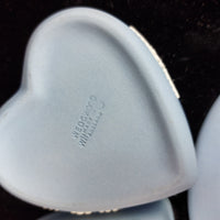 Thumbnail for Wedgwood Heart Jasperware Blue Trinket Plate & Box Set british bedroom decor13